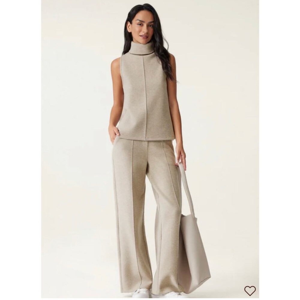 NWT OGL Fuzzluxe Set High Waisted Pull on Pant & Turtle Neck Top Medium